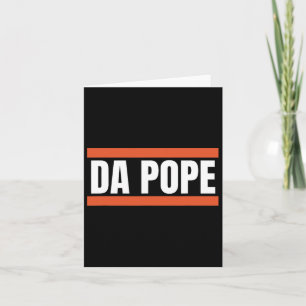 Da Pope uit Amerika Chicago Paus Leo XIV Provost Kaart