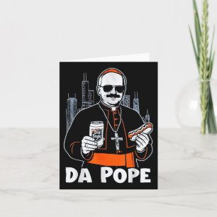 Da Pope uit Amerika Chicago Paus Leo XIV Provost Kaart