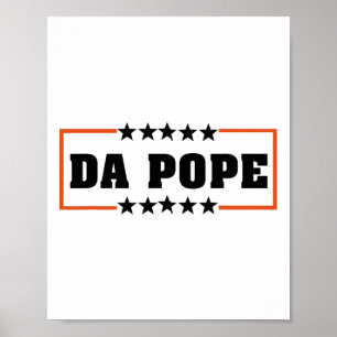 Da Pope uit Amerika Chicago Paus Leo XIV Provost Poster