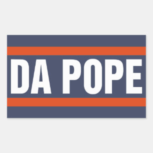 Da Pope uit Amerika Chicago Paus Leo XIV Provost Rechthoekige Sticker
