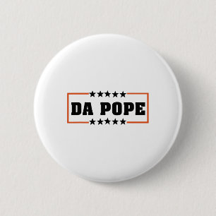Da Pope uit Amerika Chicago Paus Leo XIV Provost Ronde Button 5,7 Cm