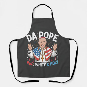 Da Pope uit Amerika Chicago Paus Leo XIV Provost Schort