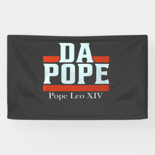 Da Pope uit Amerika Chicago Paus Leo XIV Provost Spandoek