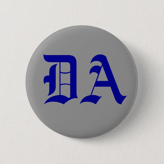 DA RONDE BUTTON 5,7 CM (Voorkant)
