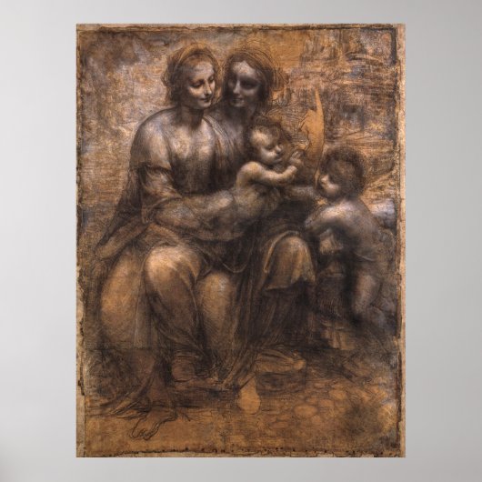 Da Vinci Burlington House Cartoon Poster (Voorkant)