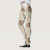 Da Vinci Fetus Tekeningen Leggings (Links)
