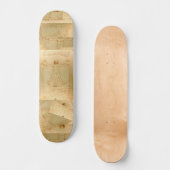 Da Vinci Fine Art Tekening Vitruviaans Man "Opruim Skateboard (Voorkant)