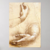 Da Vinci Hands Poster (Voorkant)