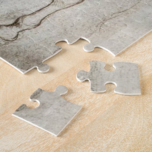 Da Vinci Horse Puzzle Legpuzzel (Zijkant)