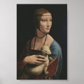 DA VINCI LA DAME AVEC ERMINE POSTER (Devant)