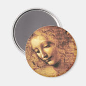 Da Vinci La Scapigliata Magnet (Recto/Verso)
