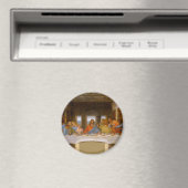 Da Vinci Laatste Avondmaal Fine Art Classic Magneet (Insitu (Vaatwasser))