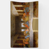 Da Vinci Laatste Avondmaal Fine Art Classic Spandoek (Verticaal)