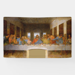 Da Vinci Laatste Avondmaal Fine Art Classic Spandoek
