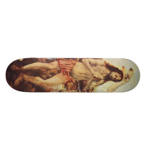 Da Vinci Leonardo - Het aptisme van Christus Skateboard