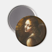Da Vinci Maagd van de Rocks Angel Magnet Magneet (Voorkant / Achterkant)