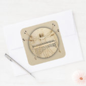 Da Vinci Mallet Sticker (Envelop)