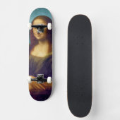 Da Vinci: Mona Lisa Skateboard (Voorkant)