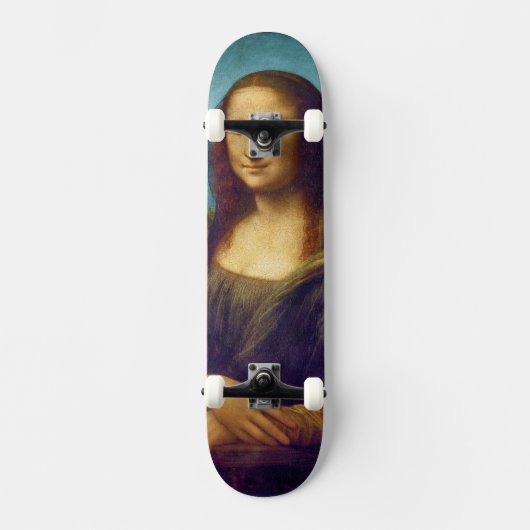 Da Vinci: Mona Lisa Skateboard (Voorkant)