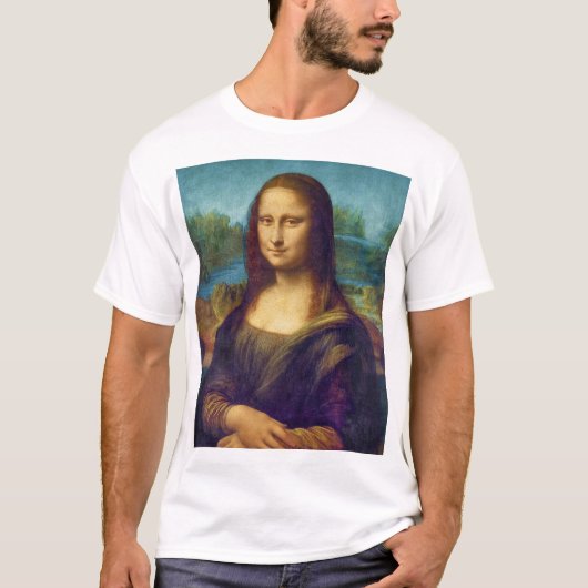 Da Vinci: Mona Lisa T-shirt (Voorkant)