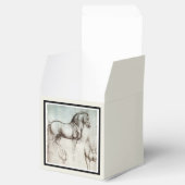 Da Vinci Paard Studie Renaissance Schets Schets Sc Bedankdoosjes (Geopend)
