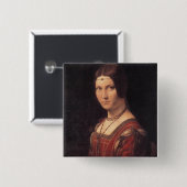 da Vinci Square Button (Voorkant /achterkant)