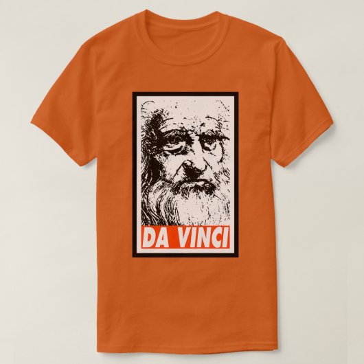 DA VINCI T-SHIRT (Design voorkant)