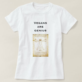 da-vinci- Vegans zijn geniaal T-shirt