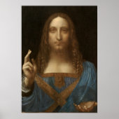 Da Vinci, Verlosser van de wereld, Salvator Mundi Poster (Voorkant)