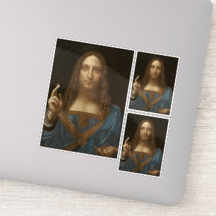 Da Vinci, Verlosser van de wereld, Salvator Mundi Sticker