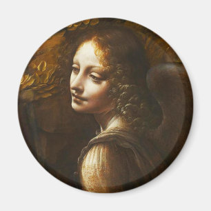 Da Vinci Vierge des Roches Angel Magnet
