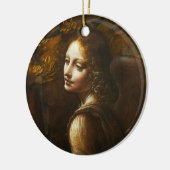 Da Vinci Virgin van de Rocks Angel Ornament (Links)