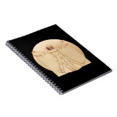 Da Vinci Vitruvian Man Notitieboek (Rechterzijde)