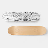 Da Vinci's anatomiehandboek Skateboard (Horizontaal)