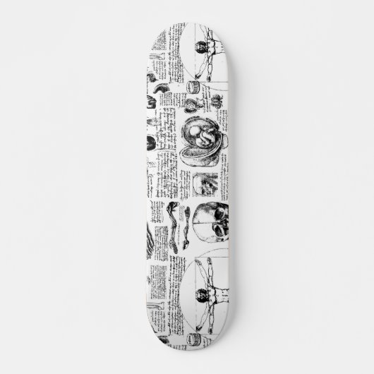 Da Vinci's anatomiehandboek Skateboard (Voorkant)