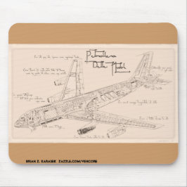 Da Vinci's KC-130 Stratotanker Mousepad Muismat
