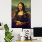 Da Vinci's Mona Lisa Poster (Thuiskantoor)