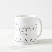 Daanyaal peptide name mok (Voorkant rechts)