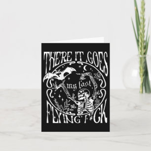 Daar gaat mijn laatste vliegende Fck-skeletten Gra Kaart