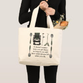 Daar Grote Tote Bag (Voorkant (product))