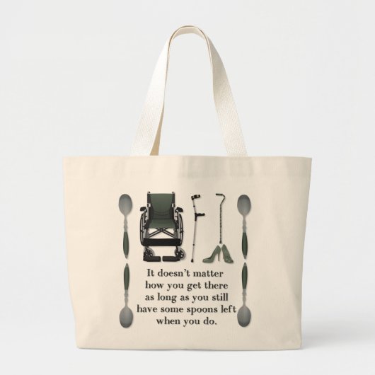 Daar Grote Tote Bag (Voorkant)