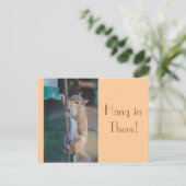 Daar hangen, Briefkaart Squirrel (Staand voorkant)