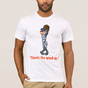 Daar is de wind omhoog... Mannen T-Shirt