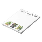 Daar is een Plant voor Notitieblok (Gedraaid)