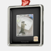 Daar? Is oud! Metalen Ornament (Links)