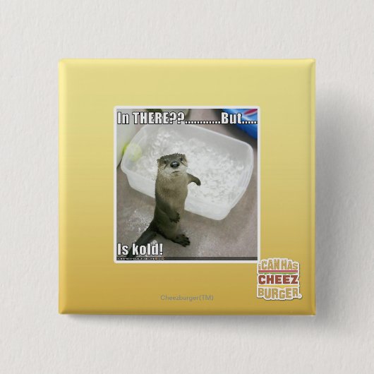 Daar? Is oud! Vierkante Button 5,1 Cm (Voorkant)