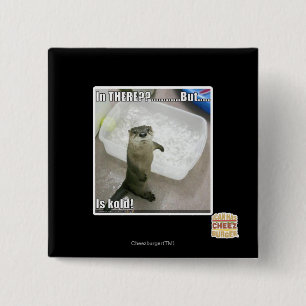 Daar? Is oud! Vierkante Button 5,1 Cm