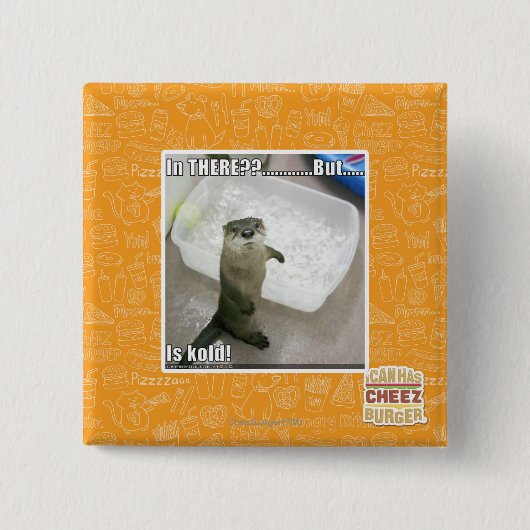 Daar? Is oud! Vierkante Button 5,1 Cm (Voorkant)