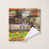 Daar kun je niet mee concurreren bad handdoek (Wasdoekje)