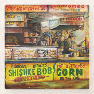 Daar kun je niet mee concurreren glazen onderzetter